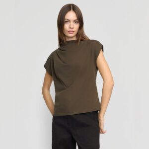 kenny-asymmetric-neck-tee-dark-olive