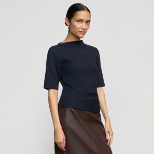 pauline-ribbed-asymmetric-neck-top-navy